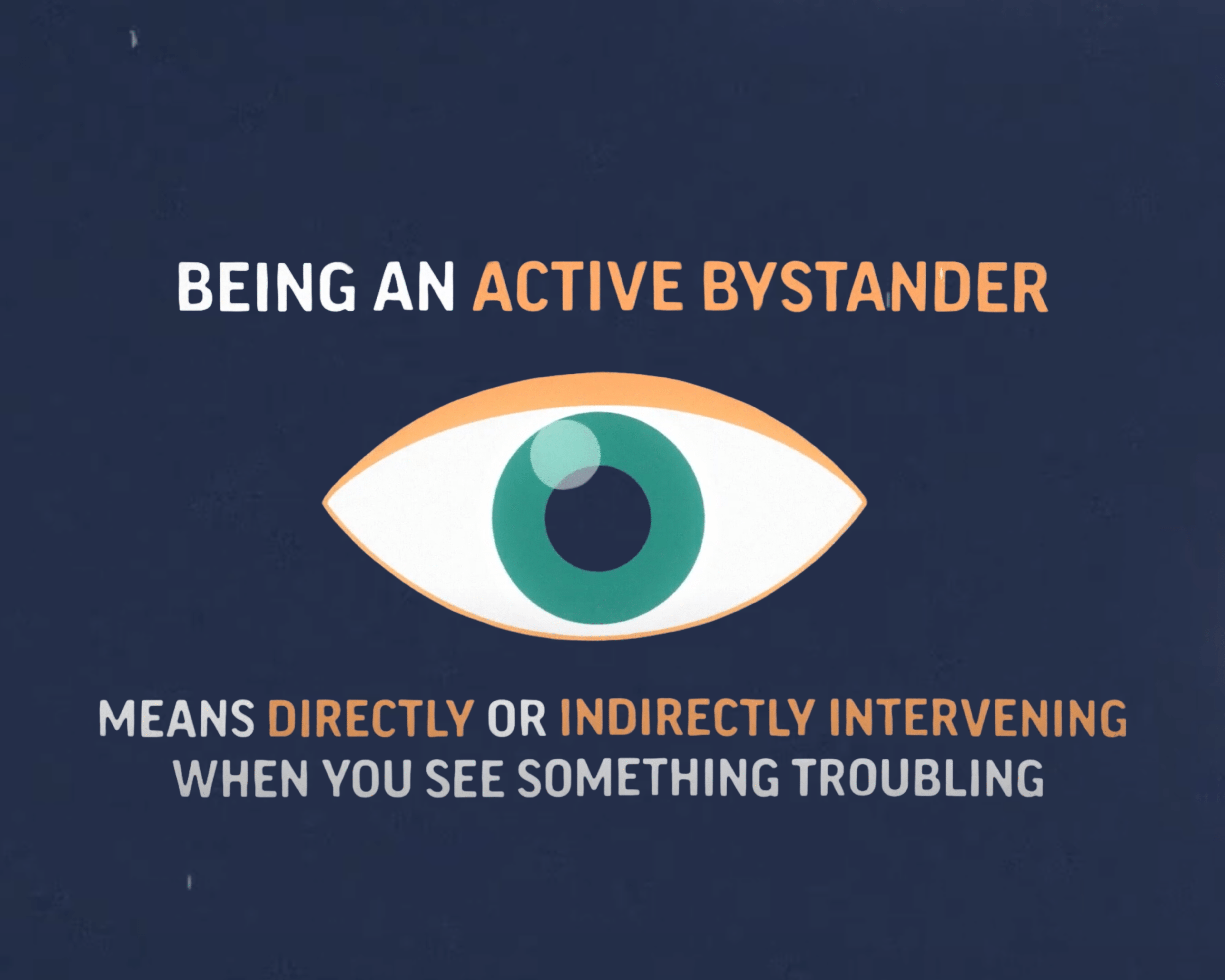 We Act Together: Safe, Active Bystander Intervention